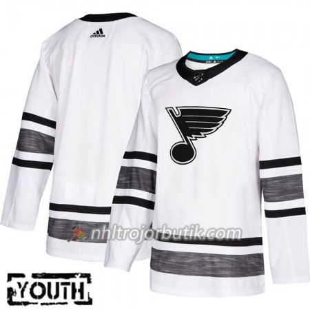 Barn Ishockey St. Louis Blues tröja Blank Vit 2019 All-Star Adidas Authentic